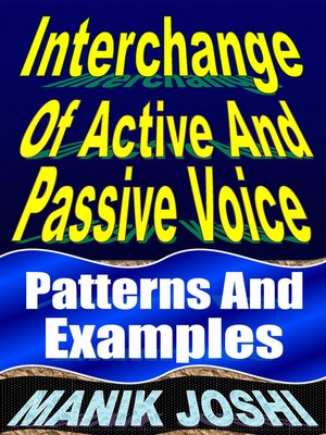 cover image of Interchange of Active and Passive Voice
